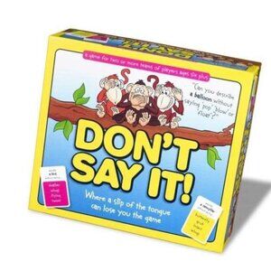 Pressman "Don't Say It!"  Where a Slip of The Tongue Can Lose You The Game